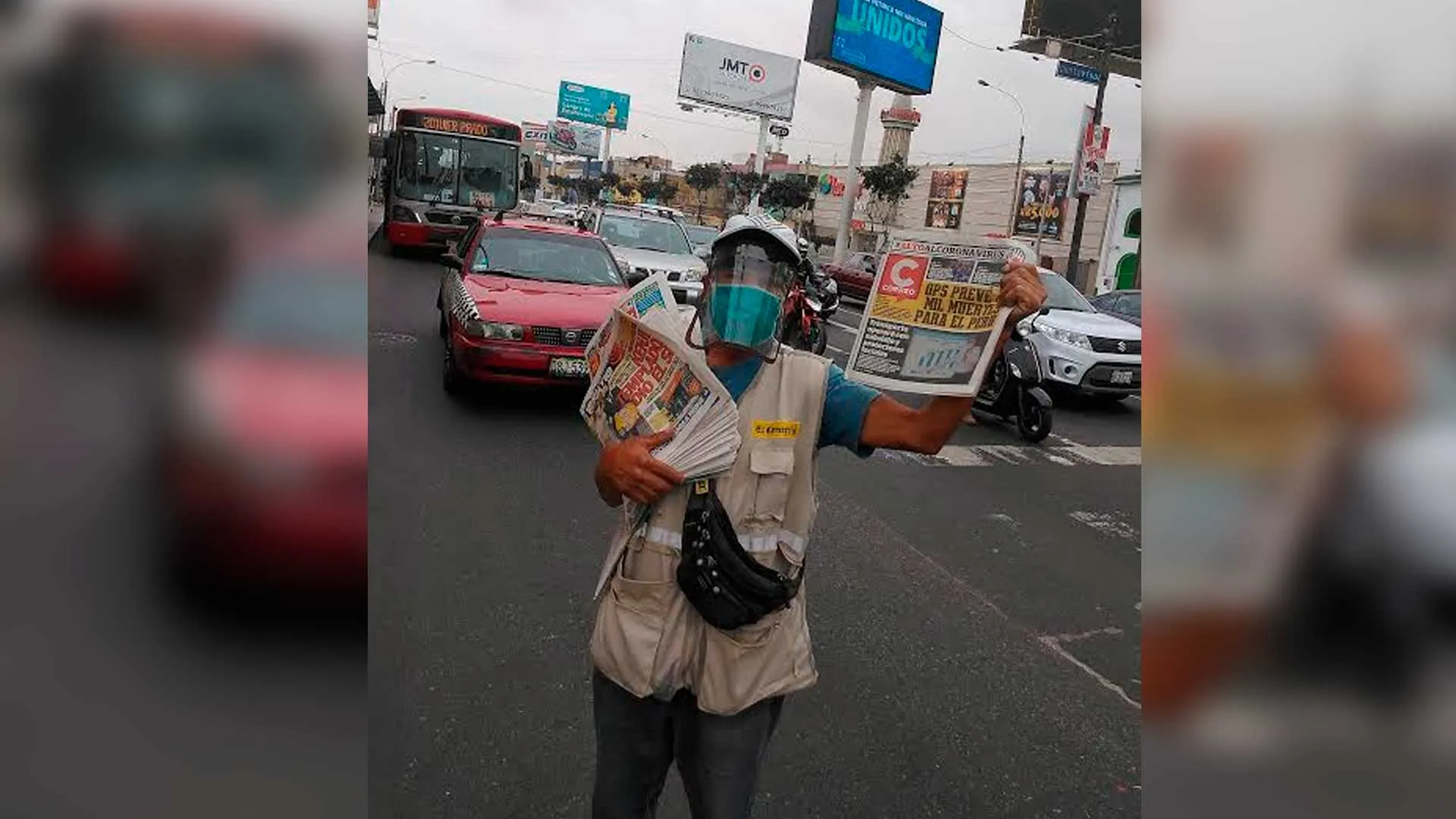 El canillita inmune de Pueblo Libre