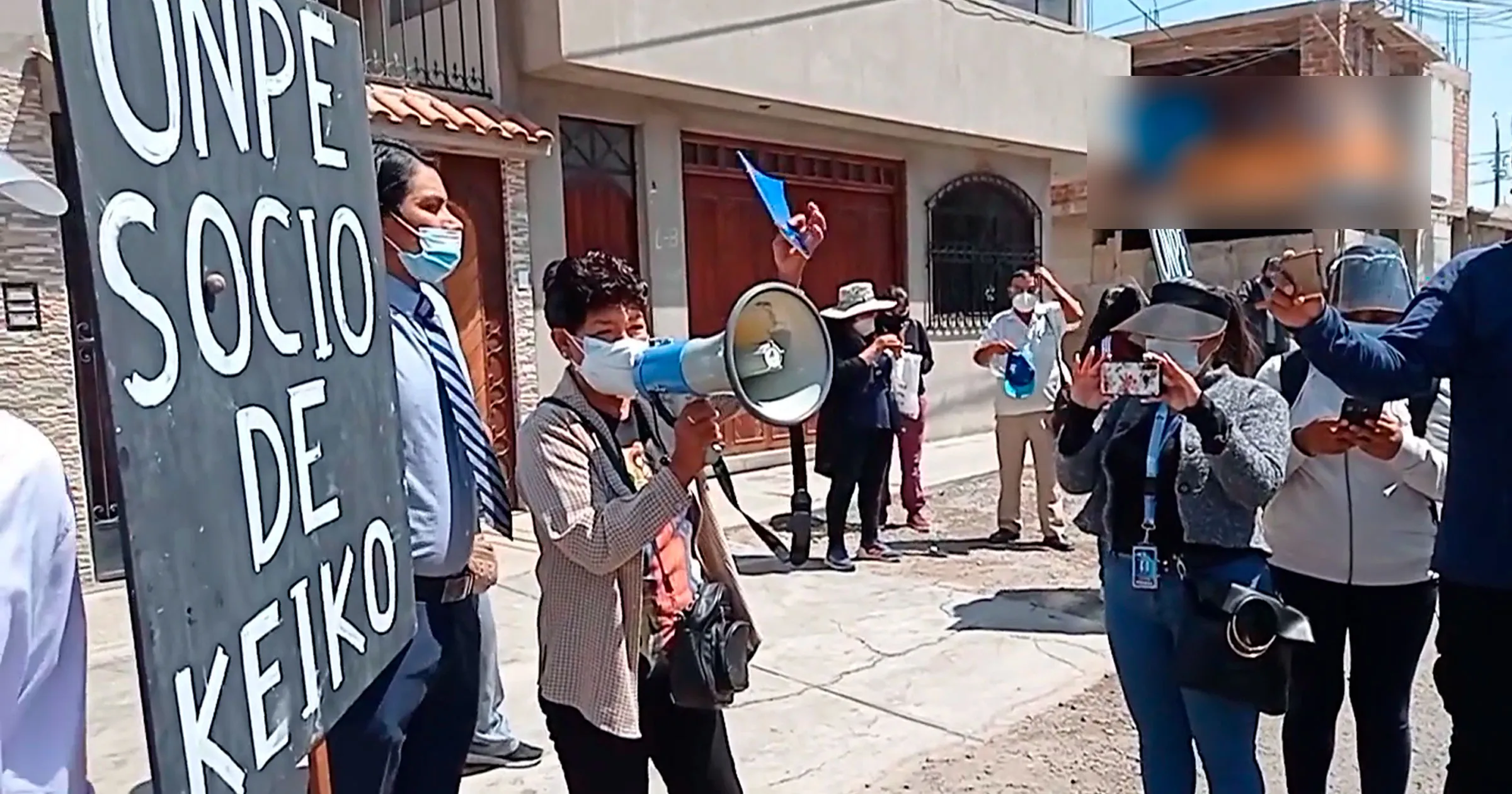 Elecciones 2021 Ciudadanos protestan por presunto fraude electoral en Tacna