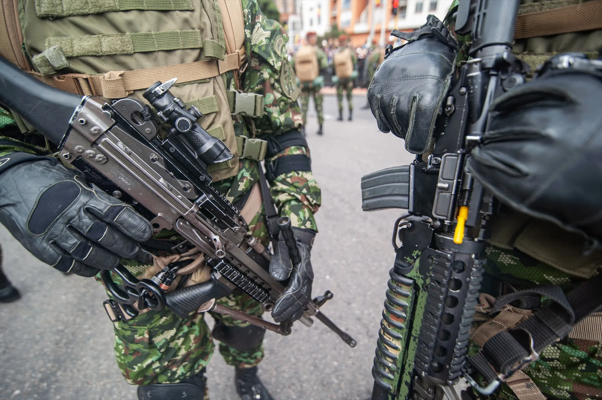 EuropaPress 5262110 july 20 2022 bogota cundinamarca colombia colombian army special commandos
