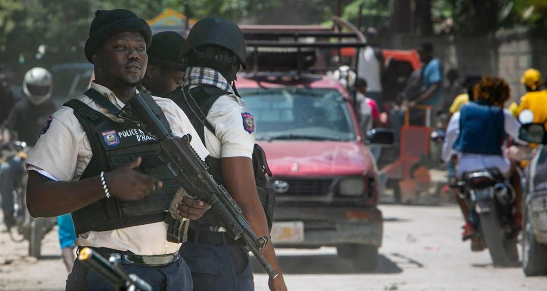 EuropaPress 5362317 agentes policia capital haiti