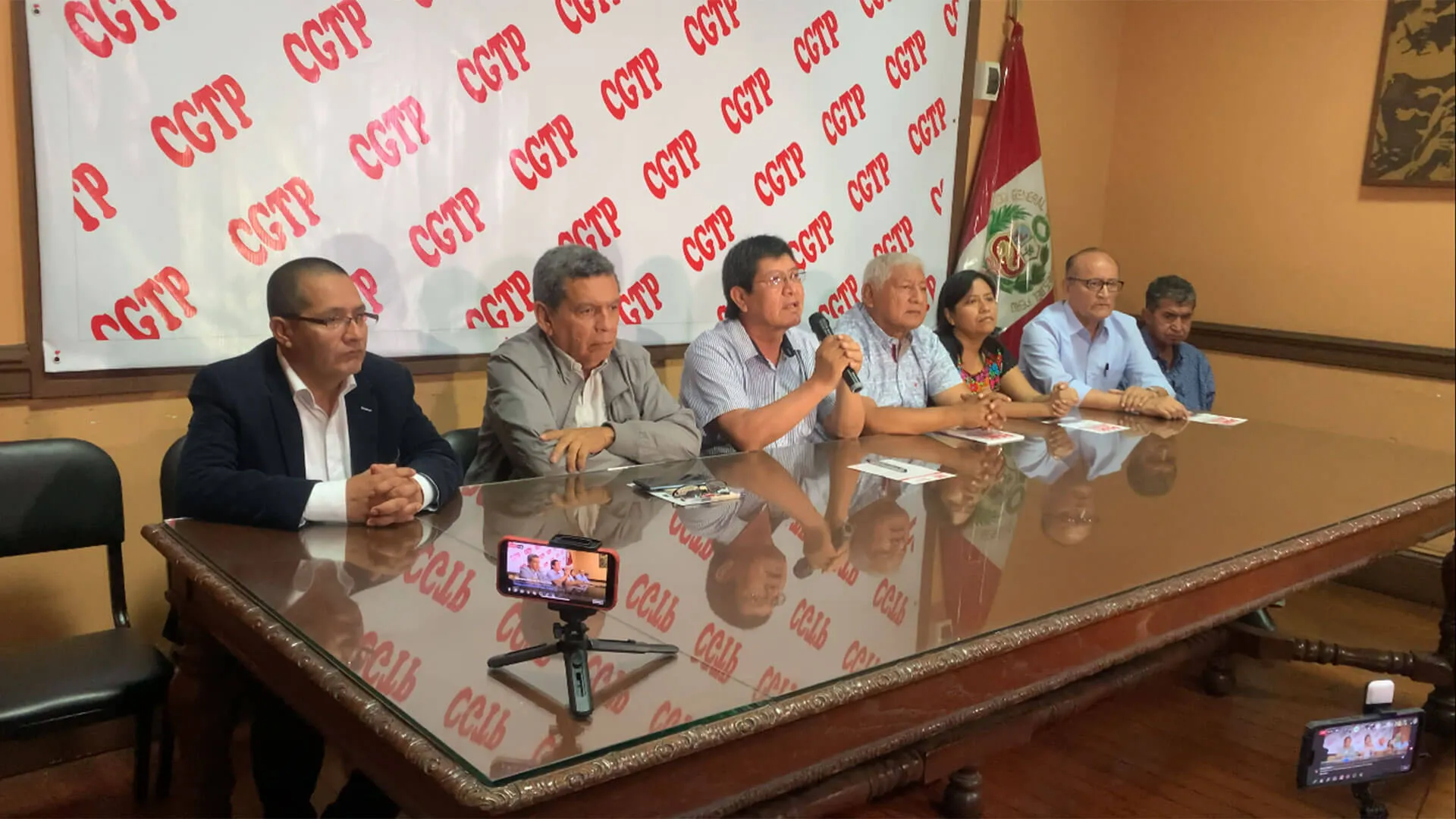 Geronimo Lopez No se puede dialogar con estado de emergencia asesinatos represion al pueblo y persecucion politica de dirigentes