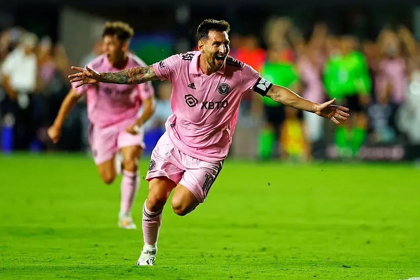Messi brilla en su debut con el Inter Miami y anota un golazo. Foto: Facebook/Inter Miami