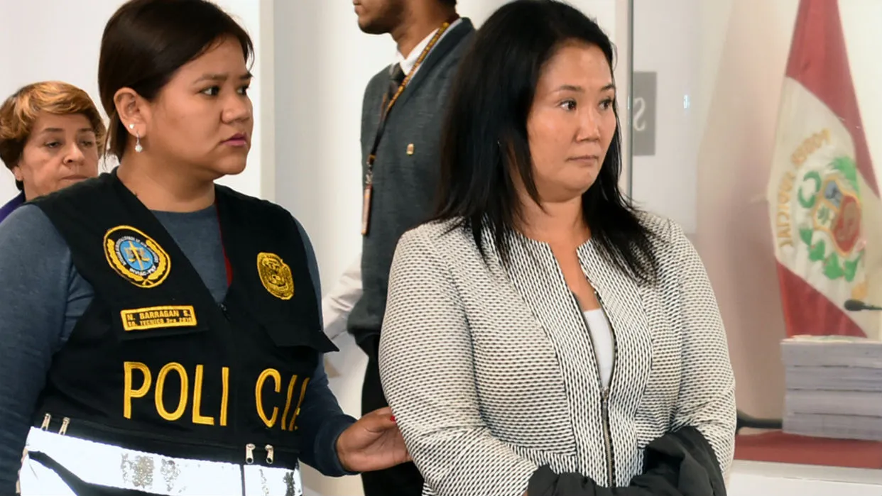 Keiko Fujimori detenida 2