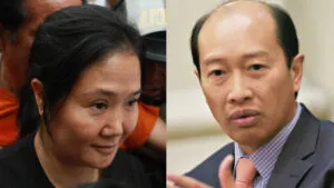 Keiko Fujimori y Jose Sam Yuem