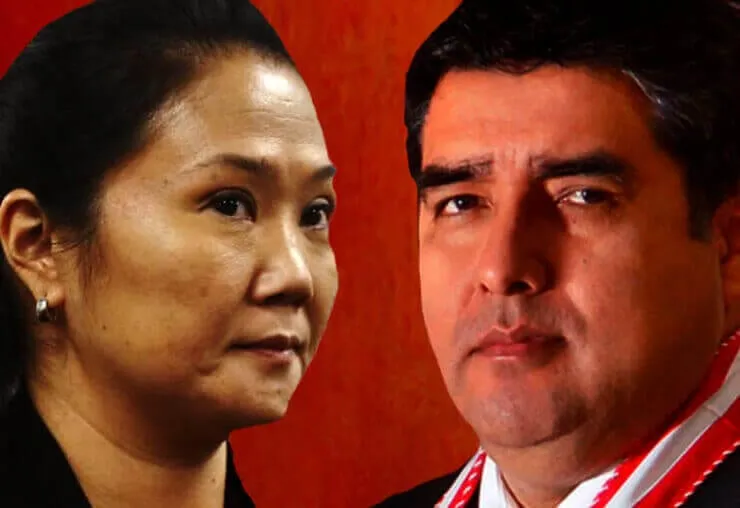 Keiko Fujimori y Victor Raul Rodriguez Monteza 1
