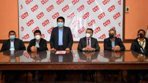 Marcha para frenar a mafias que extorsionan trabajadores y empresarios