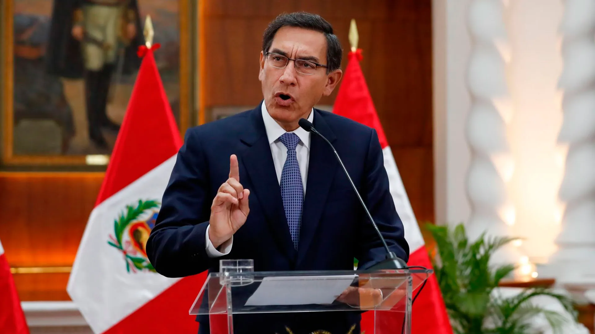 Martin Vizcarra anuncia cuestion de confianza