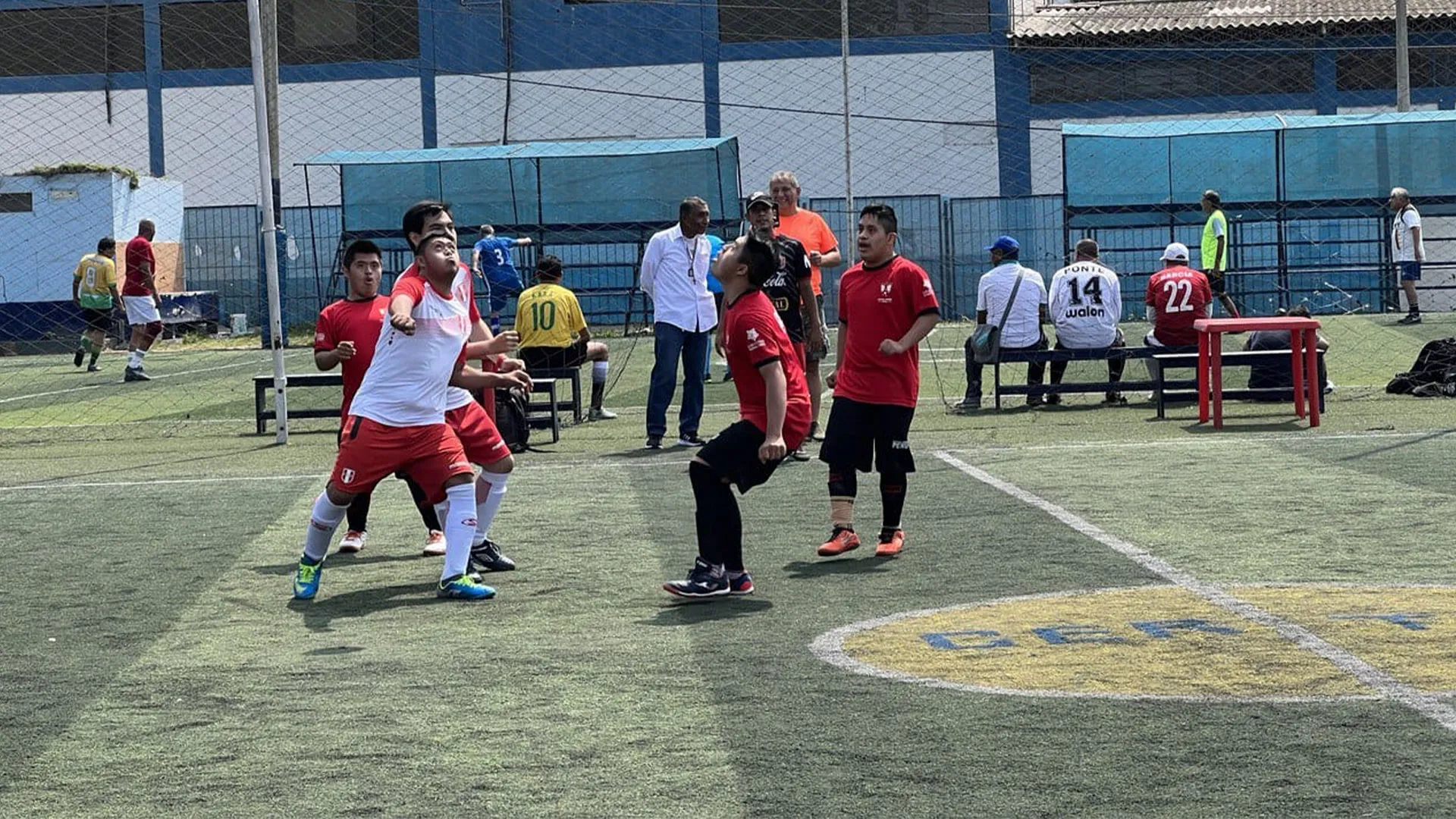 Josué Risco se prepara para el mundial 4 Peru sera organizador y local en la Tercera Copa Del Mundo de Futsal Down Lima 2022 a desarrollarse del 1 al 10 de abril.