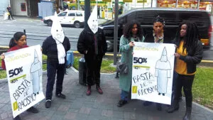 Protestas retroceden a saga falabella