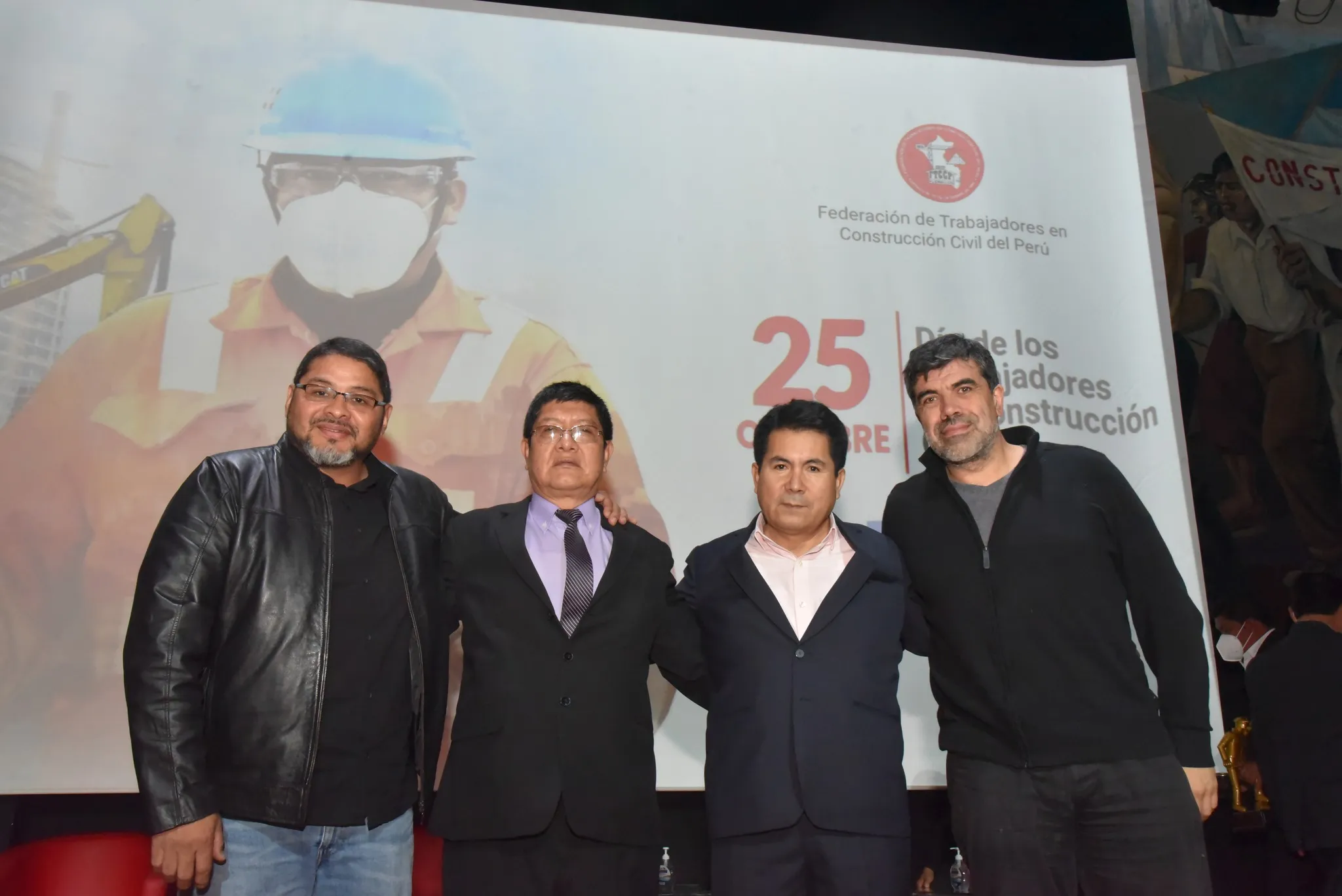 Con balances y demandas, obreros de construcción civil celebraron su día 4 Trabajadores de construccion civil celebraron su dia en su sede sindical en La Victoria 1