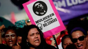 Un millon de mujeres brasilenas contra el ultraderechista Bolsonaro