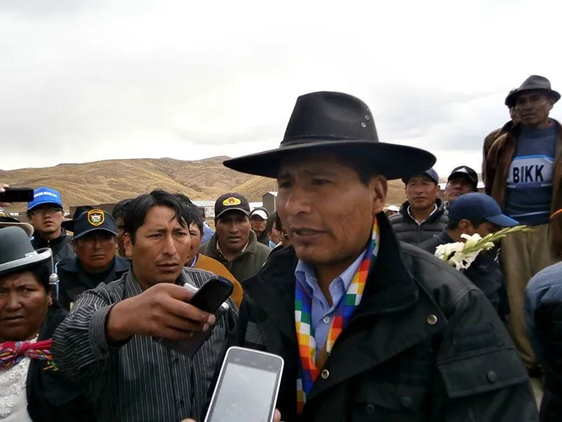 Walter Aduviri Calisaya candidato a la segunda vuelta 1