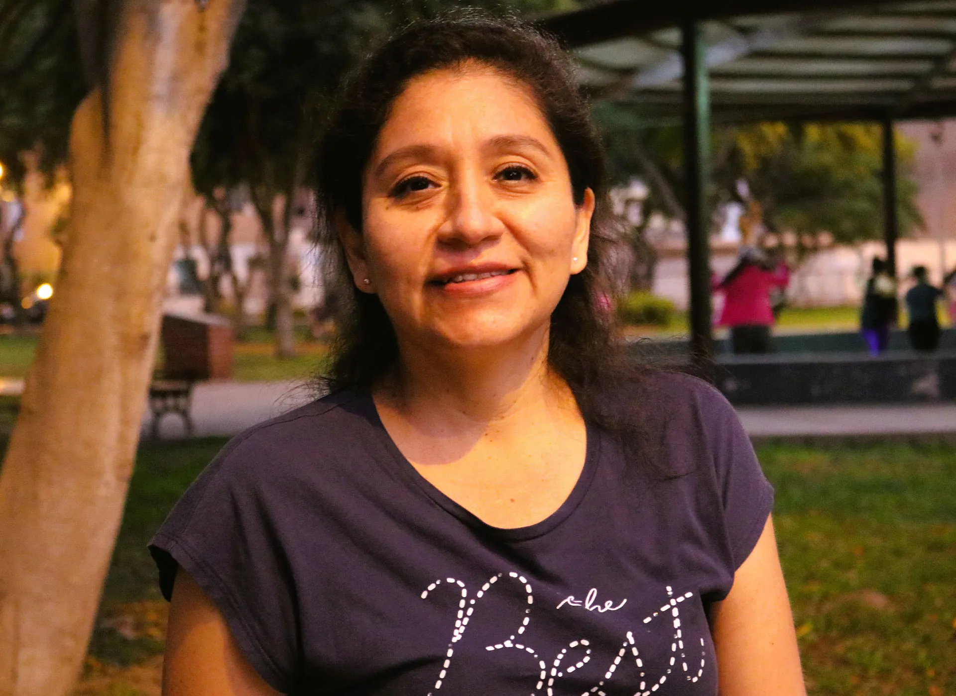 Yessi 51 anos maestra de educacion inicial en el Cercado de Lima
