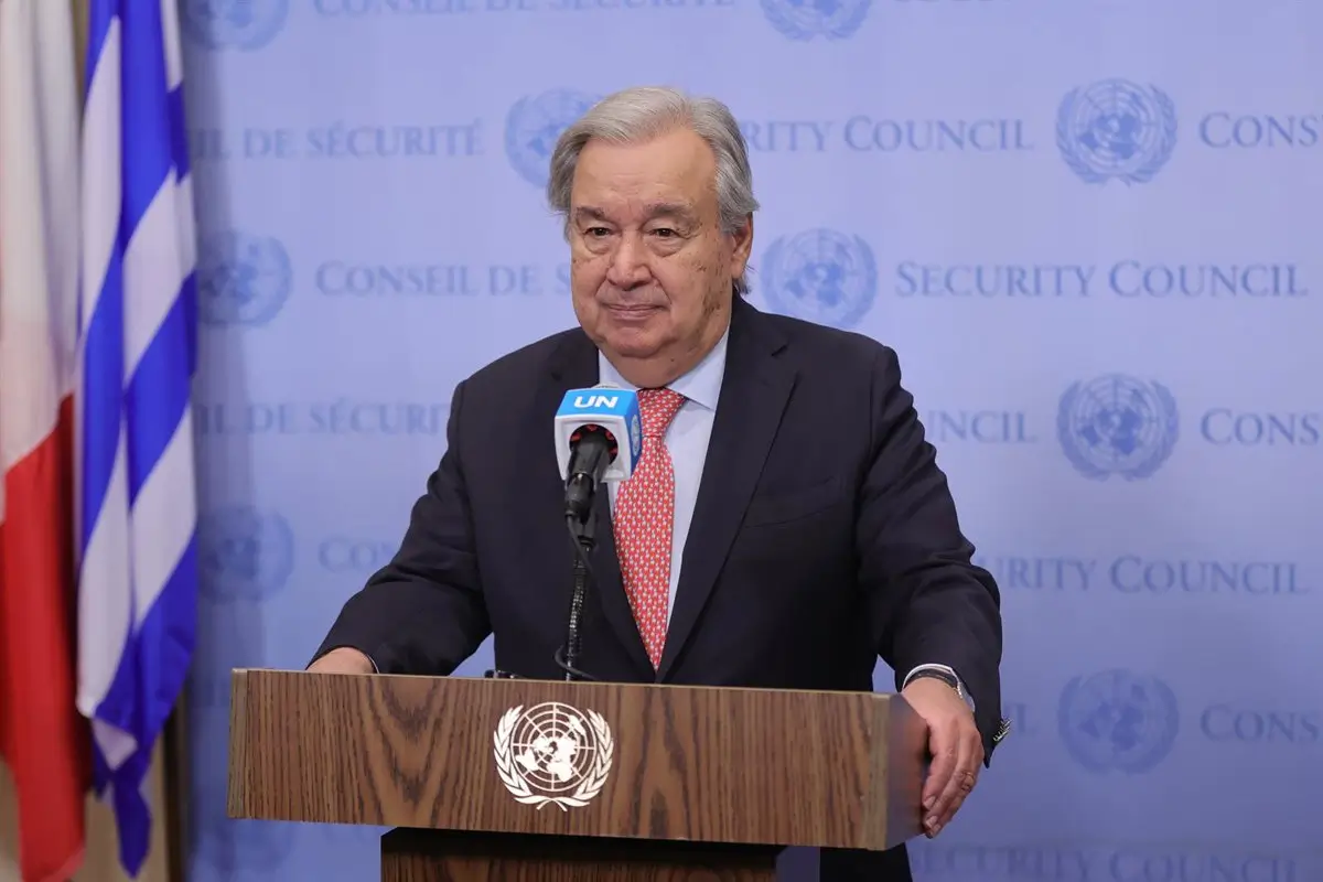 Archivo - António Guterres, secretario general de la ONU - Europa Press/Contacto/Luiz Rampelotto/Europanewswi