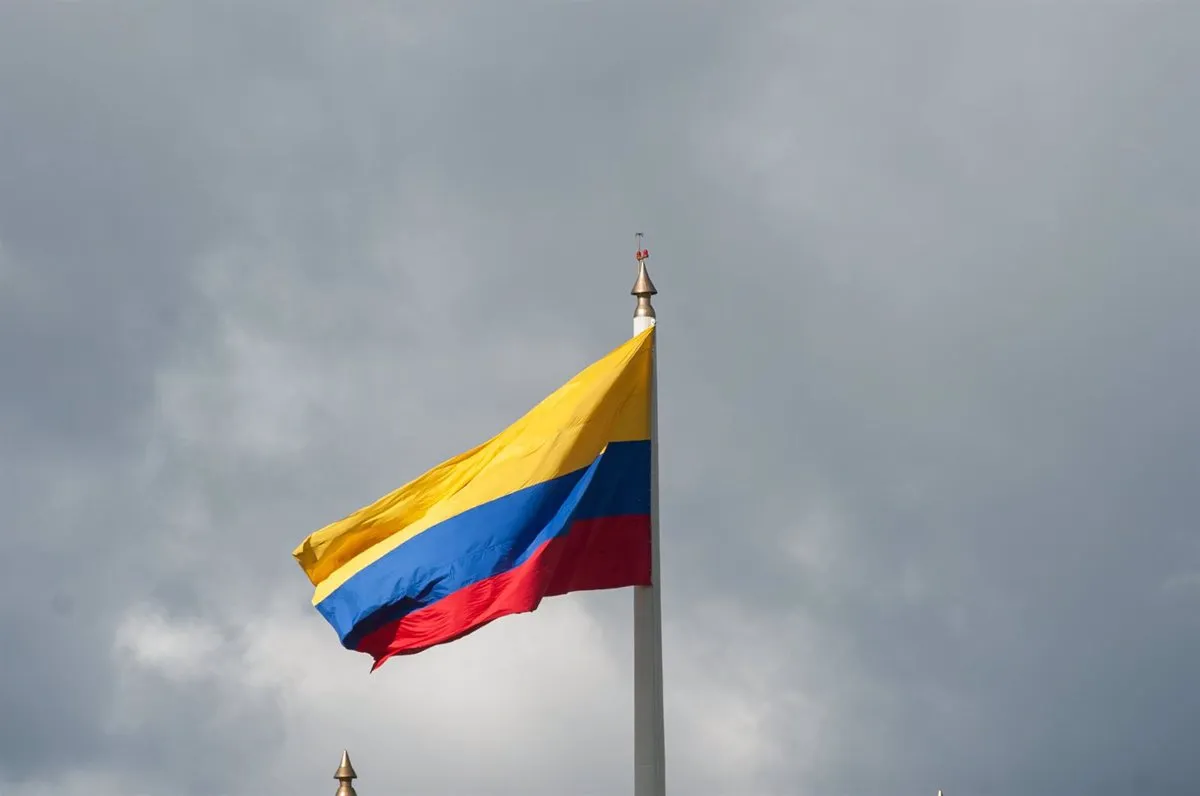 Archivo - Bandera de Colombia - CHEPA BELTRAN / ZUMA PRESS / CONTACTOPHOTO