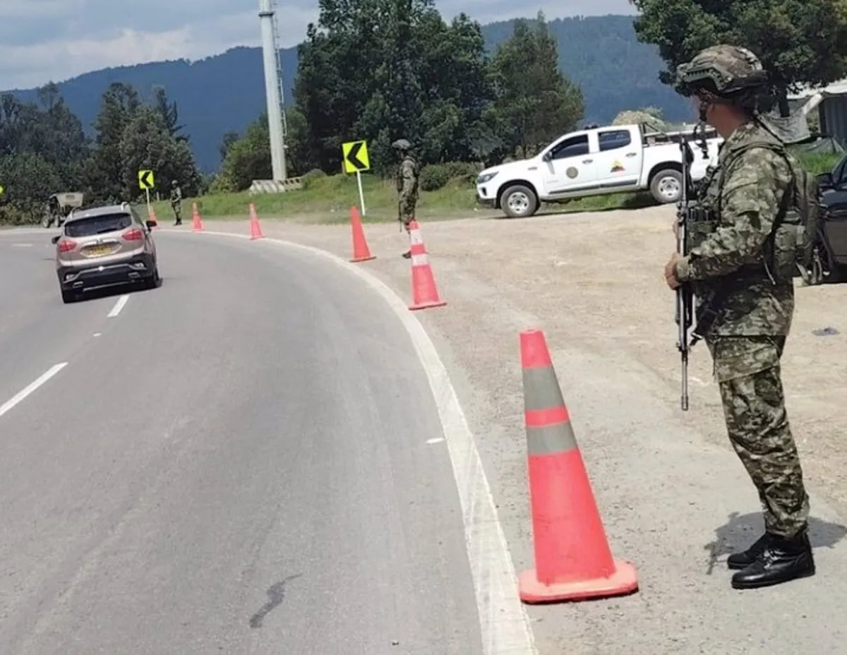 Archivo - Control militar en Colombia (archivo) - EJÉRCITO DE COLOMBIA - Archivo