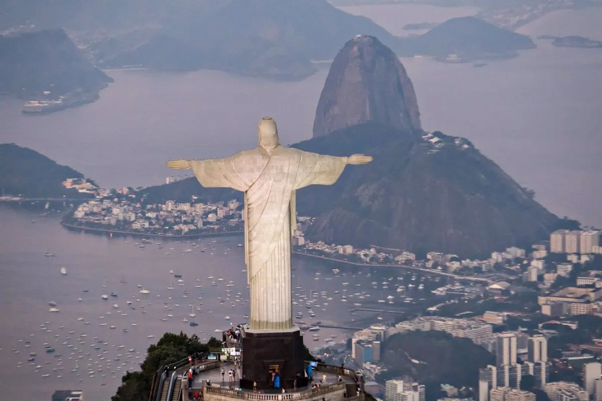 Archivo - Cristo del Corcovado sobre Río de Janeiro, Brasil - Europa Press/Contacto/Richard Ellis - Archivo