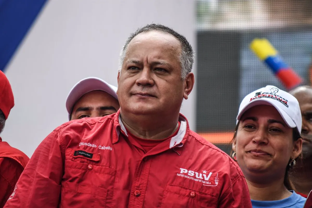 Archivo - Diosdado Cabello - Europa Press/Contacto/Roman Camacho - Archivo