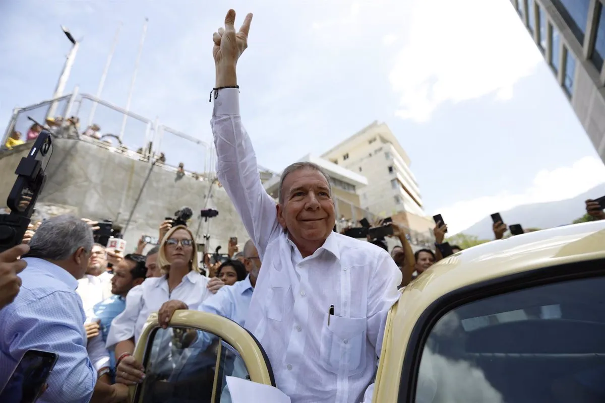 Archivo - El excandidato de la oposición de Venezuela, Edmundo González - Jeampier Arguinzones/dpa - Archivo