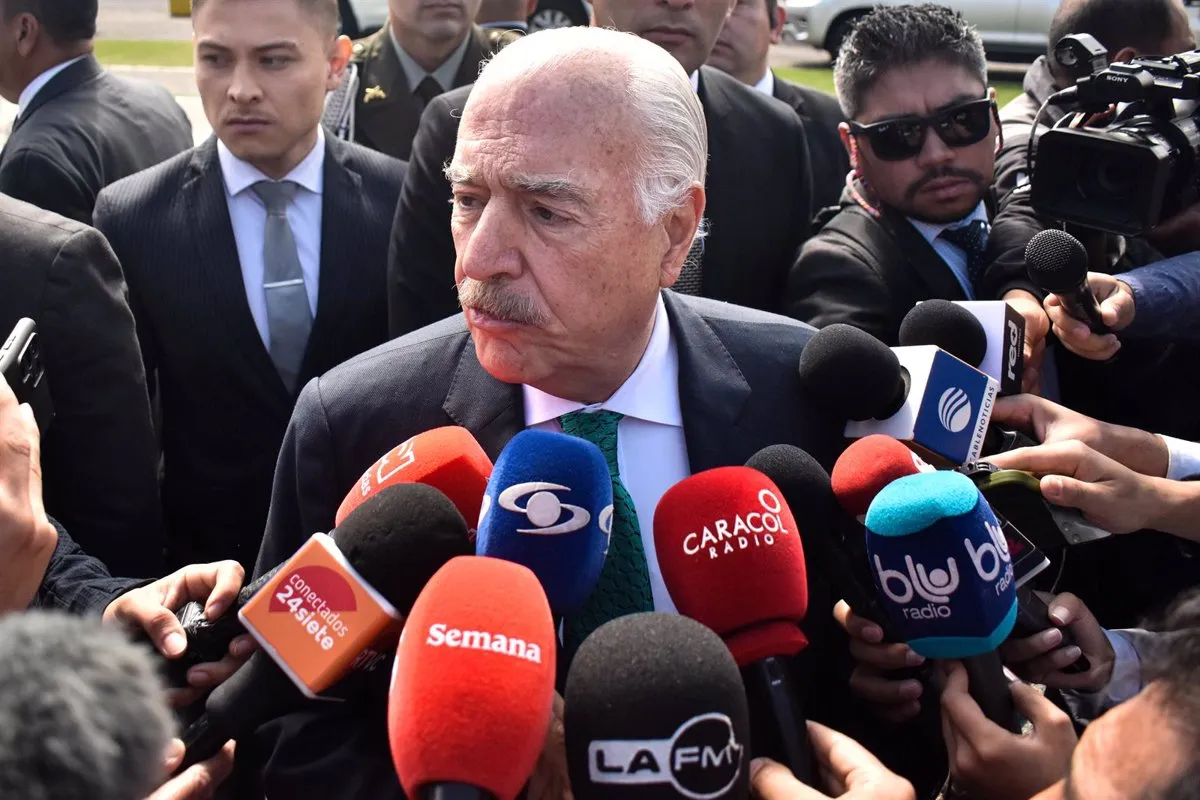 Archivo - El expresidente de Colombia Andrés Pastrana - Europa Press/Contacto/Cristian Bayona - Archivo