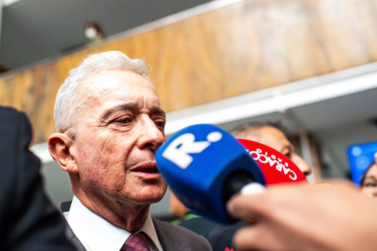 Archivo - El expresidente de Colombia Álvaro Uribe - Europa Press/Contacto/Sebastian Barros - Archivo