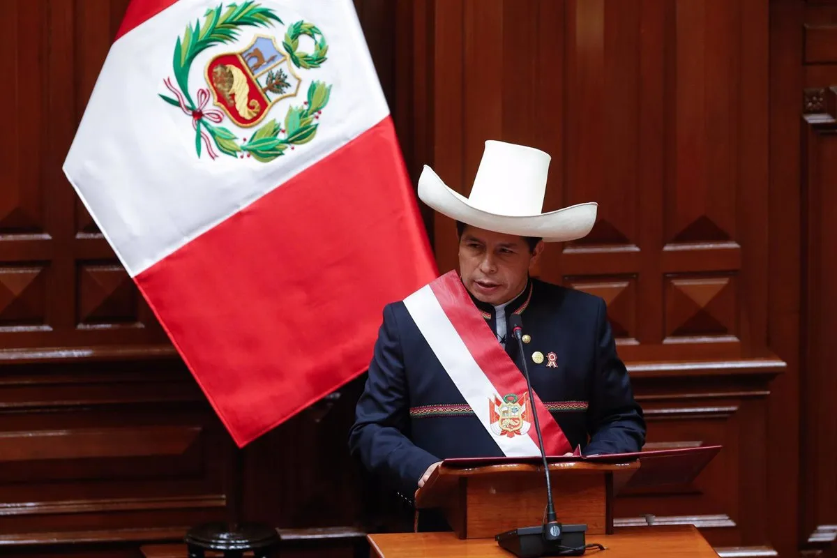 Archivo - El expresidente peruano Pedro Castillo - Karel Navarro/Presidencia Peru/d / DPA - Archivo