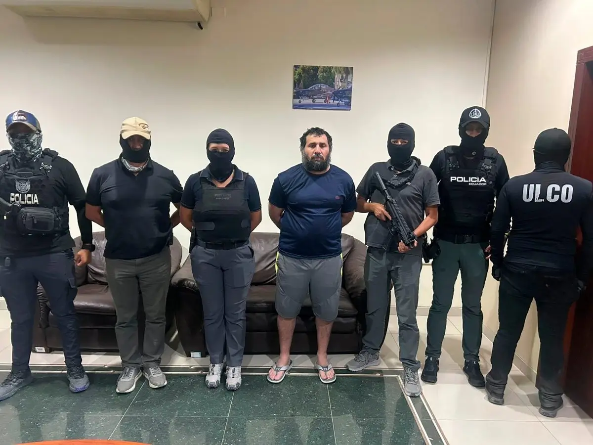 Archivo - El ministro de Defensa, Gian Carlo Loffredo, y el ministro del Interior, John Reimberg - Agencia X