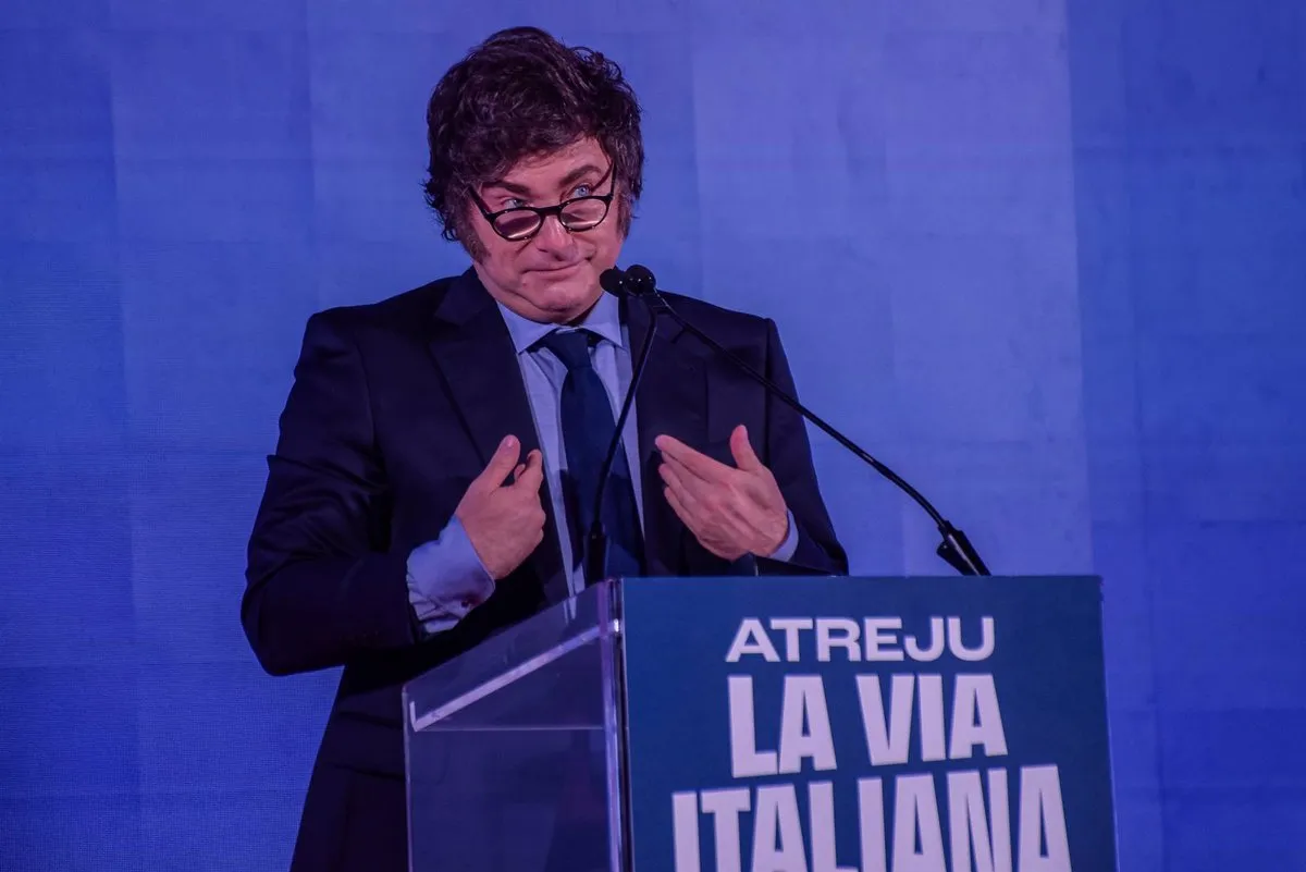 Archivo - El presidente de Argentina, Javier Milei - Europa Press/Contacto/Vincenzo Nuzzolese - Archivo