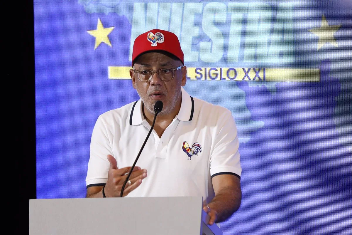 Archivo - El presidente de la Asamblea Nacional de Venezuela y delegado en las negociaciones con EEUU, Jorge Rodríguez - Pedro Rances Mattey/dpa - Archivo