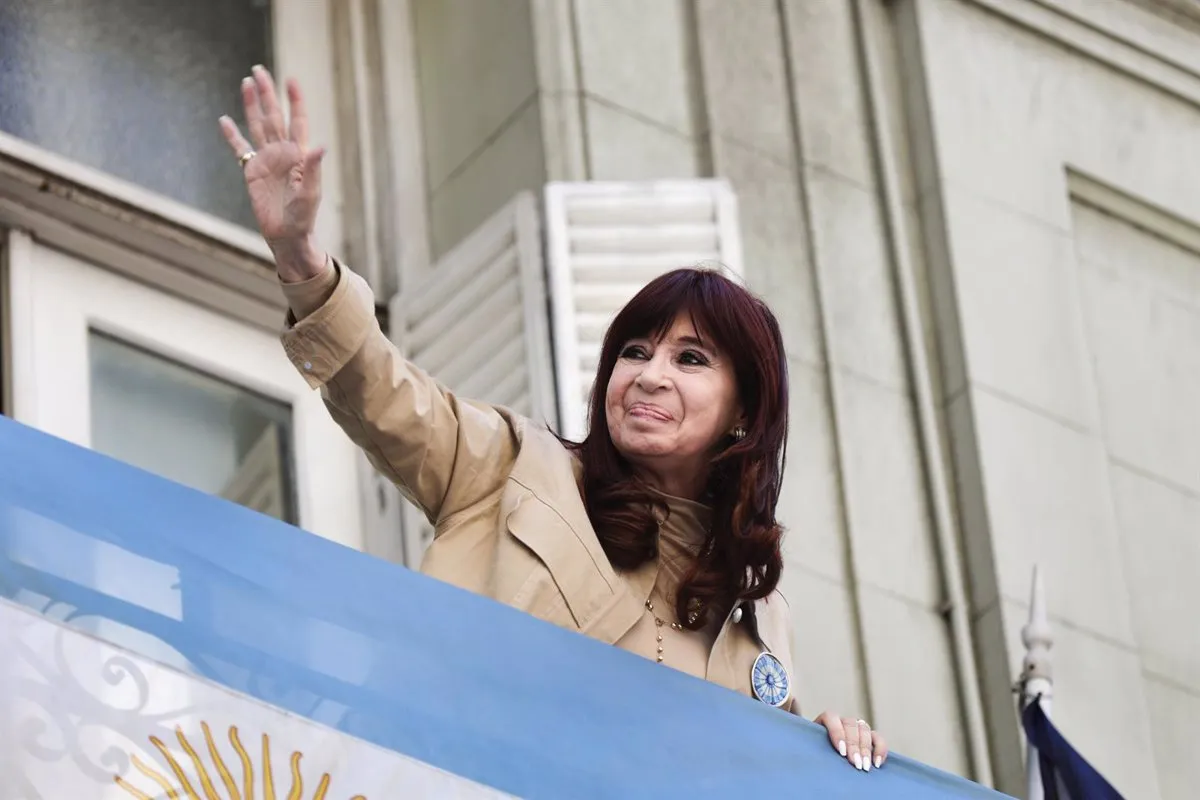 Archivo - Imagen de archivo de la expresidenta de Argentina Cristina Fernández - Europa Press/Contacto/Esteban Osorio - Archivo