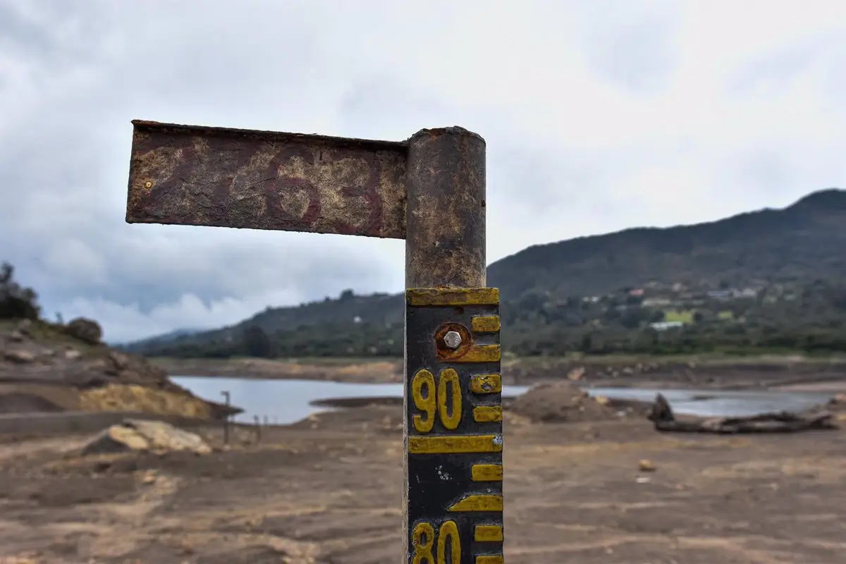 Archivo - Imagen de archivo de una reserva hídrica de Colombia en sequía - Europa Press/Contacto/Cristian Bayona - Archivo