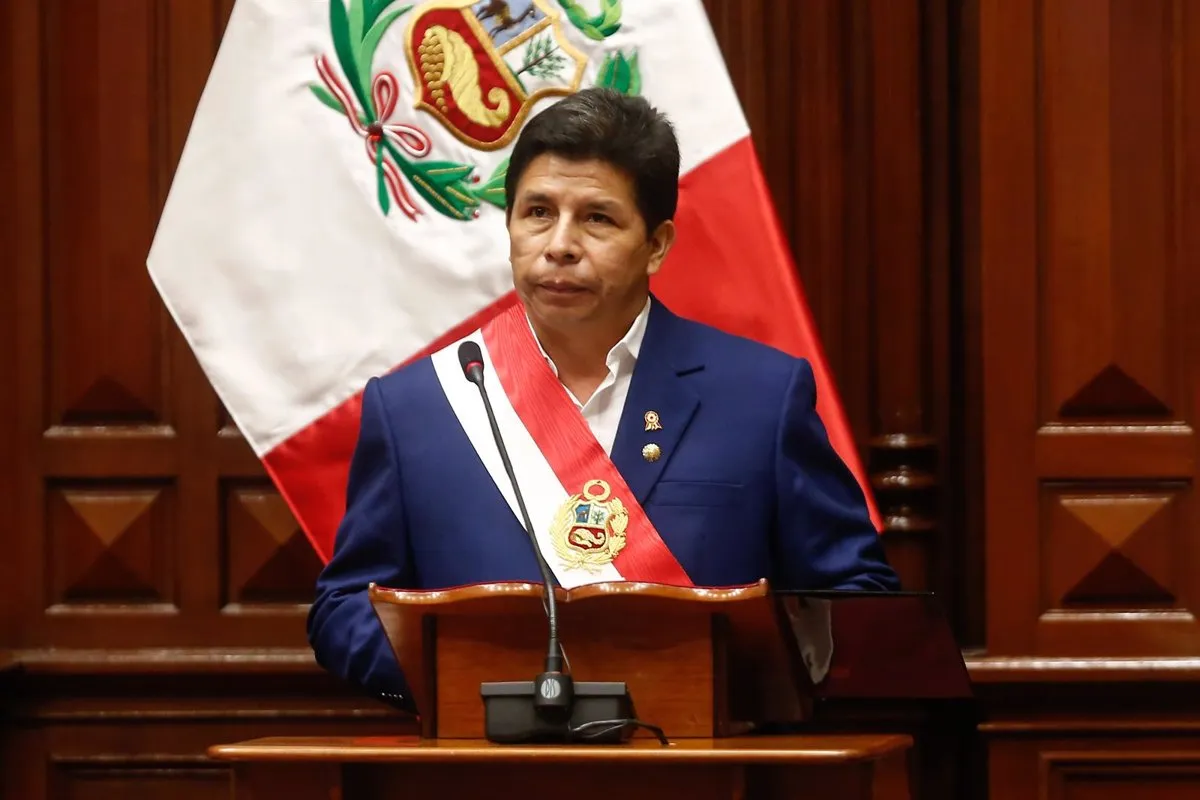 Archivo - Imagen de archivo del expresidente de Perú Pedro Castillo - Europa Press/Contacto/El Comercio - Archivo