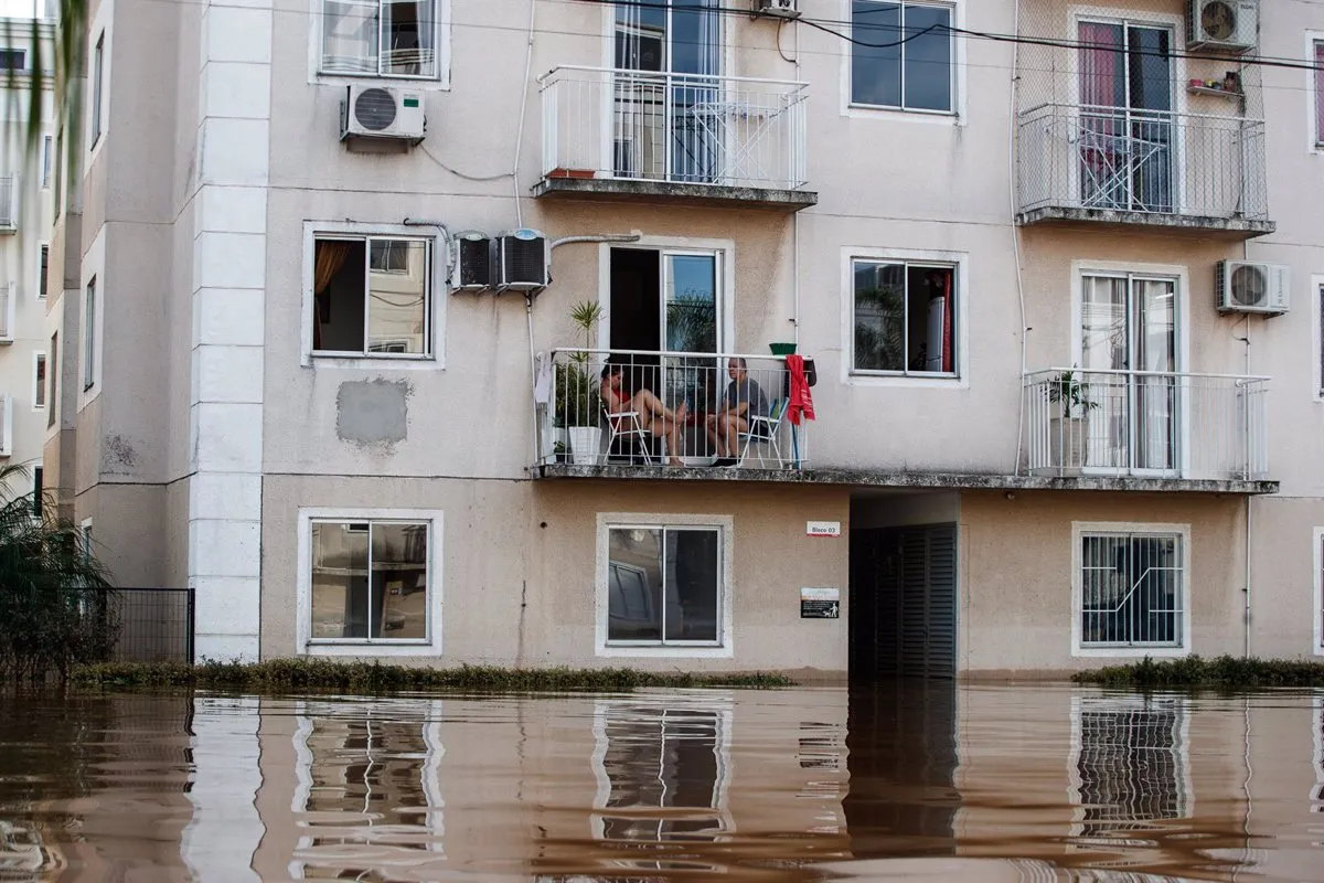 Archivo - Imagen de inundaciones en Argentina - Europa Press/Contacto/Claudia Martini - Archivo