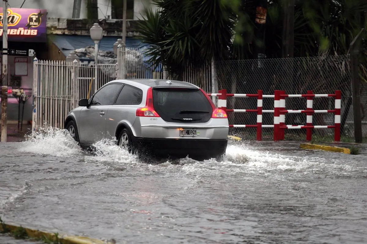 Archivo - Inundaciones en Bahía Blanca - Europa Press