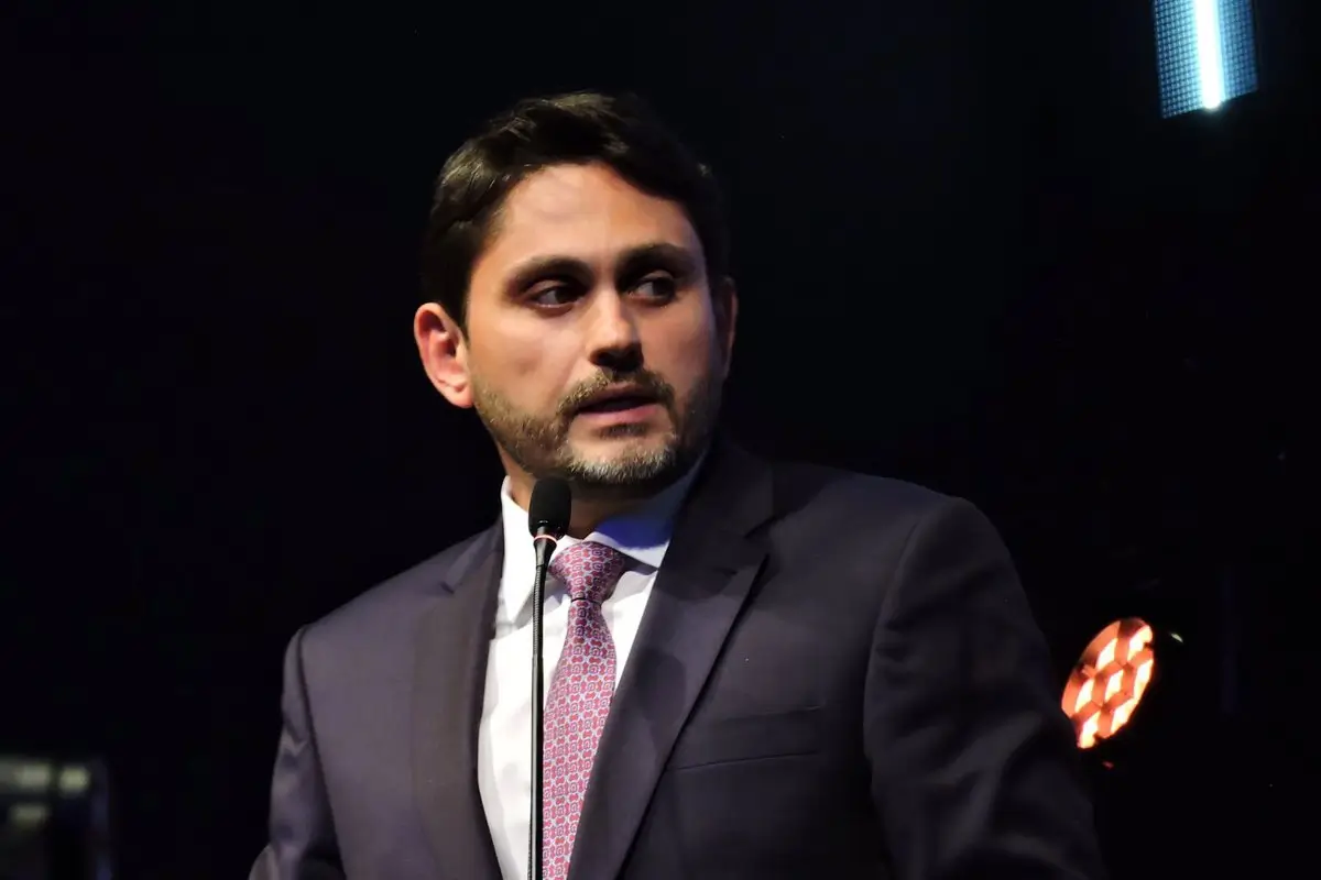 Archivo - Juscelino Filho, ministro de Comunicaciones de Brasil.