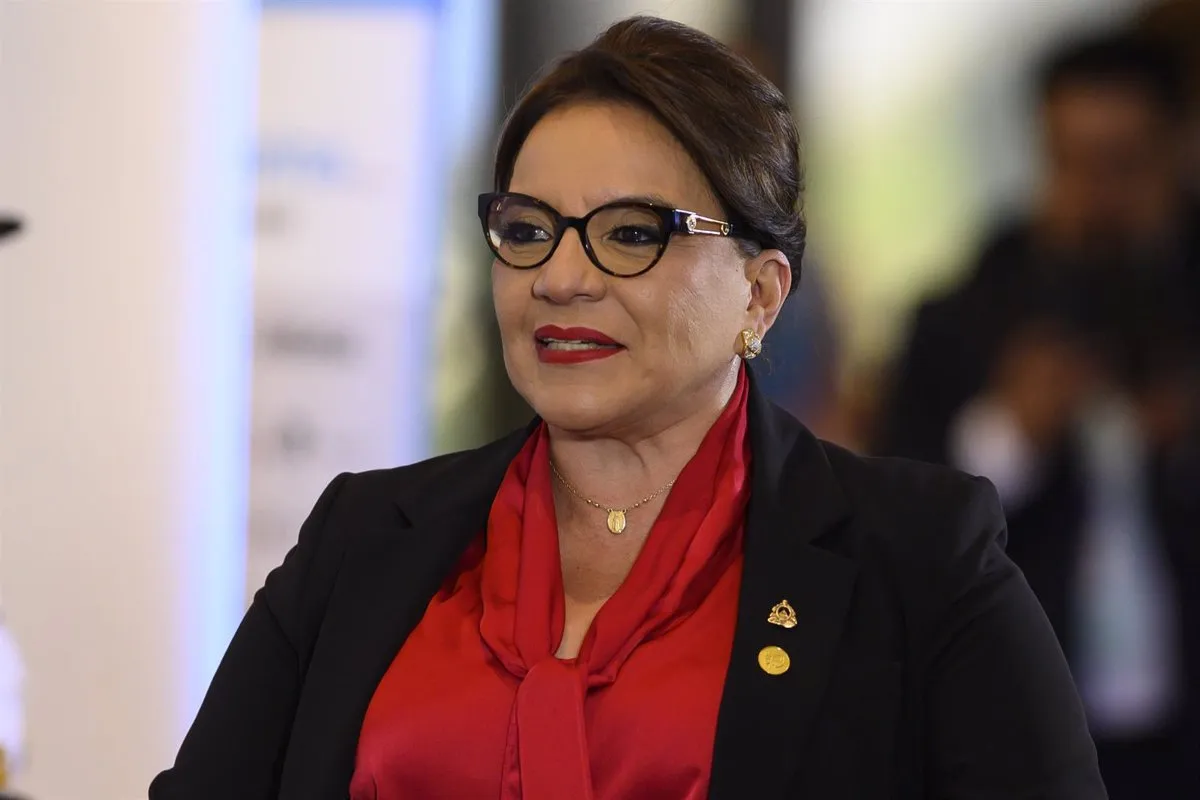 Archivo - La presidenta de Honduras, Xiomara Castro - MANUEL CORTINA / ZUMA PRESS / CONTACTOPHOTO