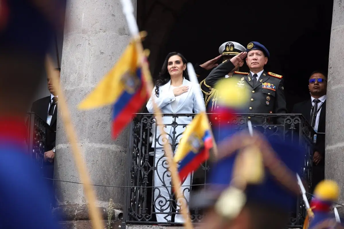 Archivo - La vicepresidenta de Ecuador, Verónica Abad - VICEPRESIDENCIA DE ECUADOR - Archivo