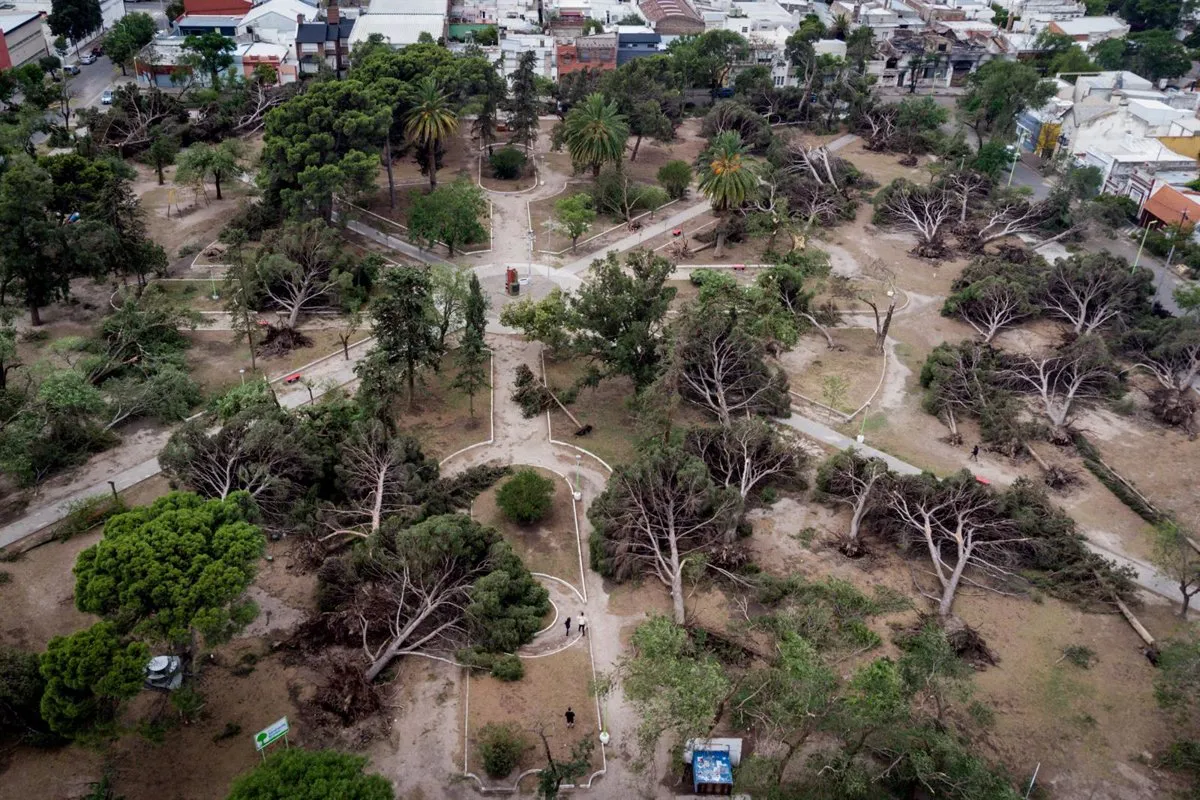 Archivo - Tormenta en Bahía Blanca, Argentina - Diego Izquierdo/telam/dpa - Archivo