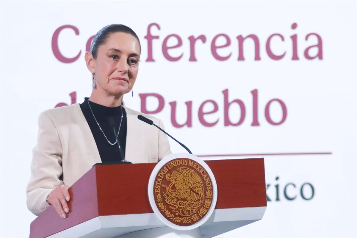 Claudia Sheinbaum, presidenta de México. - Europa Press/Contacto/Carlos Santiago