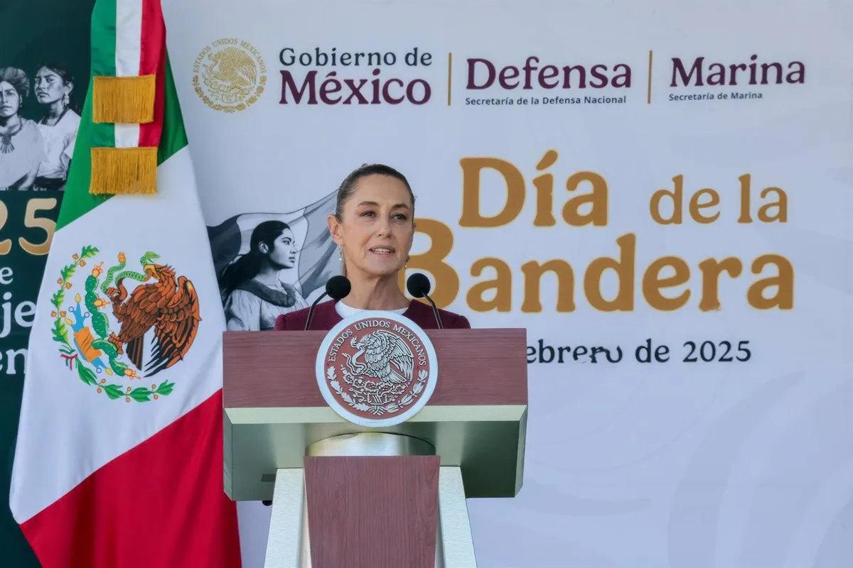 Claudia Sheinbaum, presidenta de México. - Europa Press/Contacto/Juan Carlos Ramos Mamahua/Me