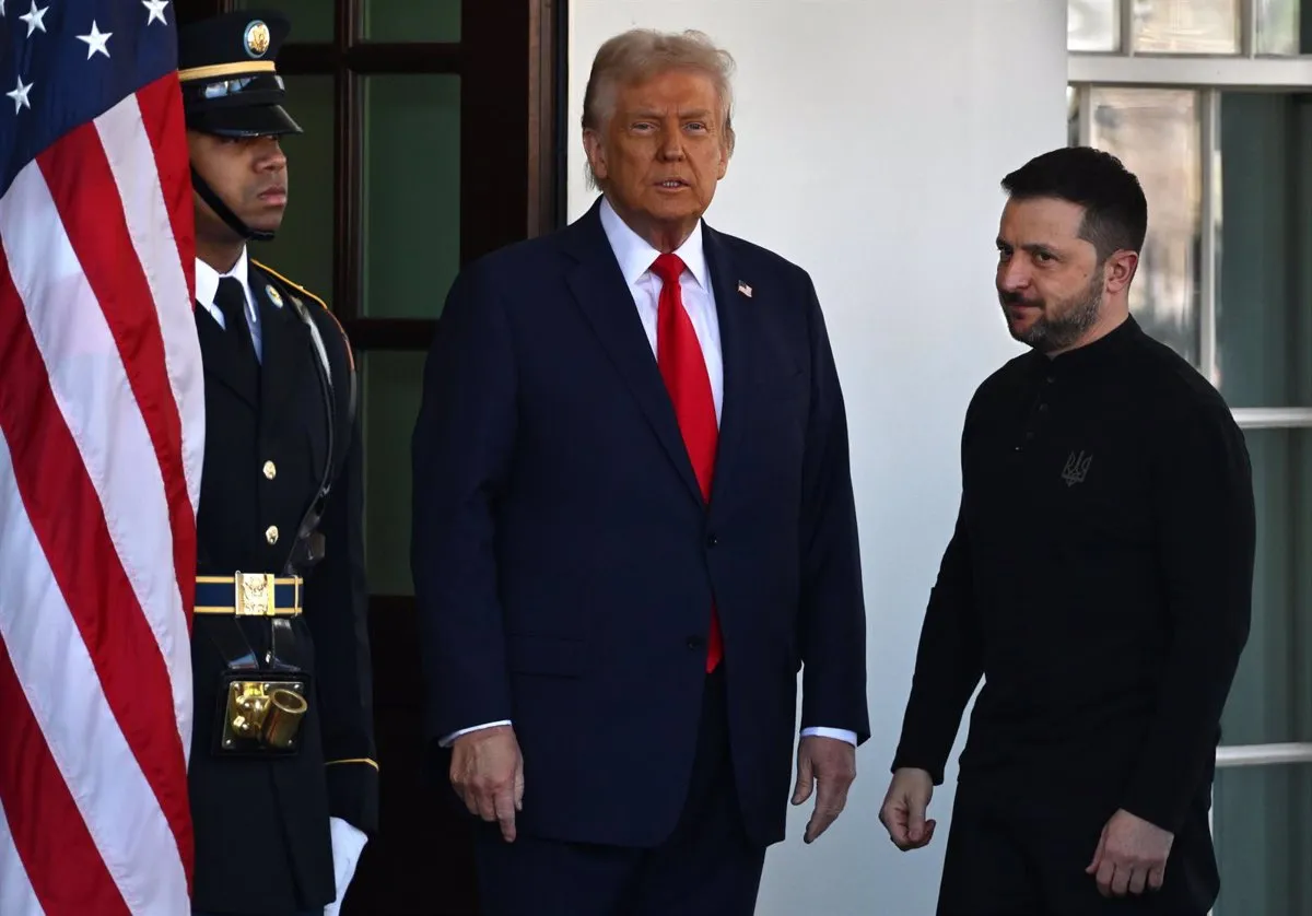 Donald Trump y Volodimir Zelenski - Europa Press/Contacto/Carol Guzy