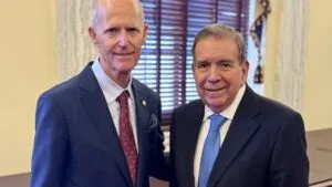 Rick Scott y Edmundo González - OPOSICIÓN VENEZUELA