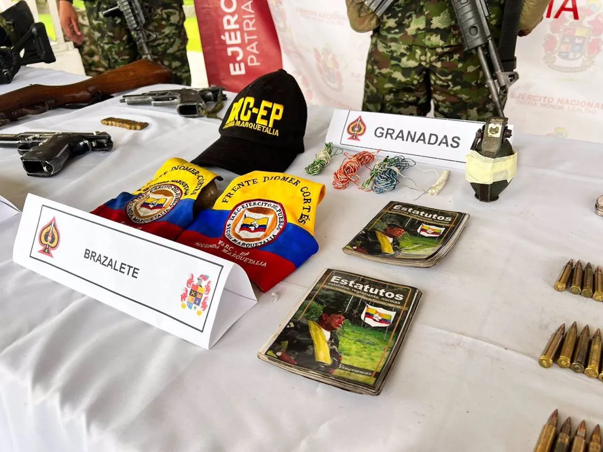 el gobierno colombiano y la disidencia de la segunda marquetalia inician un proceso de paz 665fd551281dd