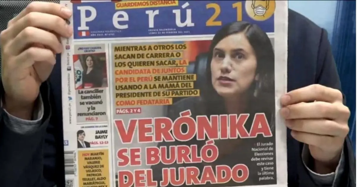 Una indignada notaria envía carta a "Perú 21"