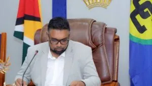 El presidente de Guyana, Ifraan Ali - PRESIDENCIA DE GUYANA