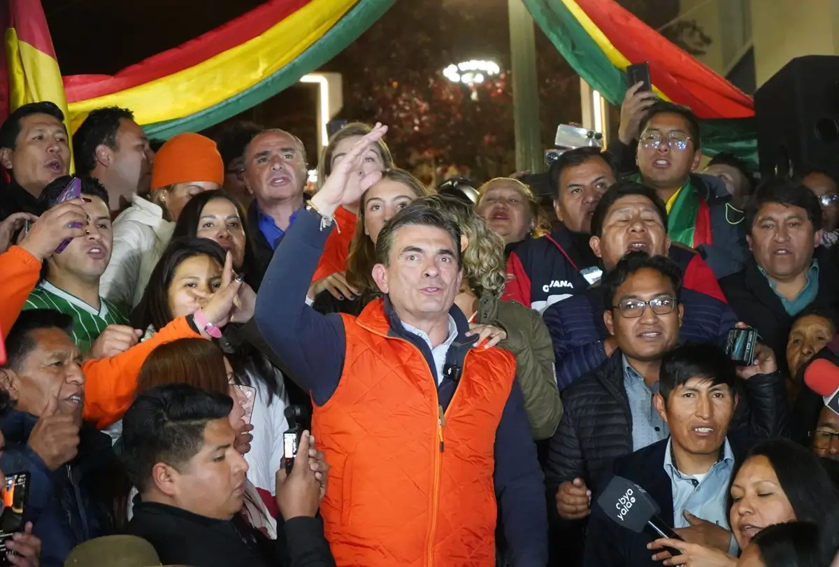 El candidato del Partido Demócrata Cristiano a la Presidencia de Bolivia, Rodrigo Paz - Europa Press/Contacto/Javier Mamani