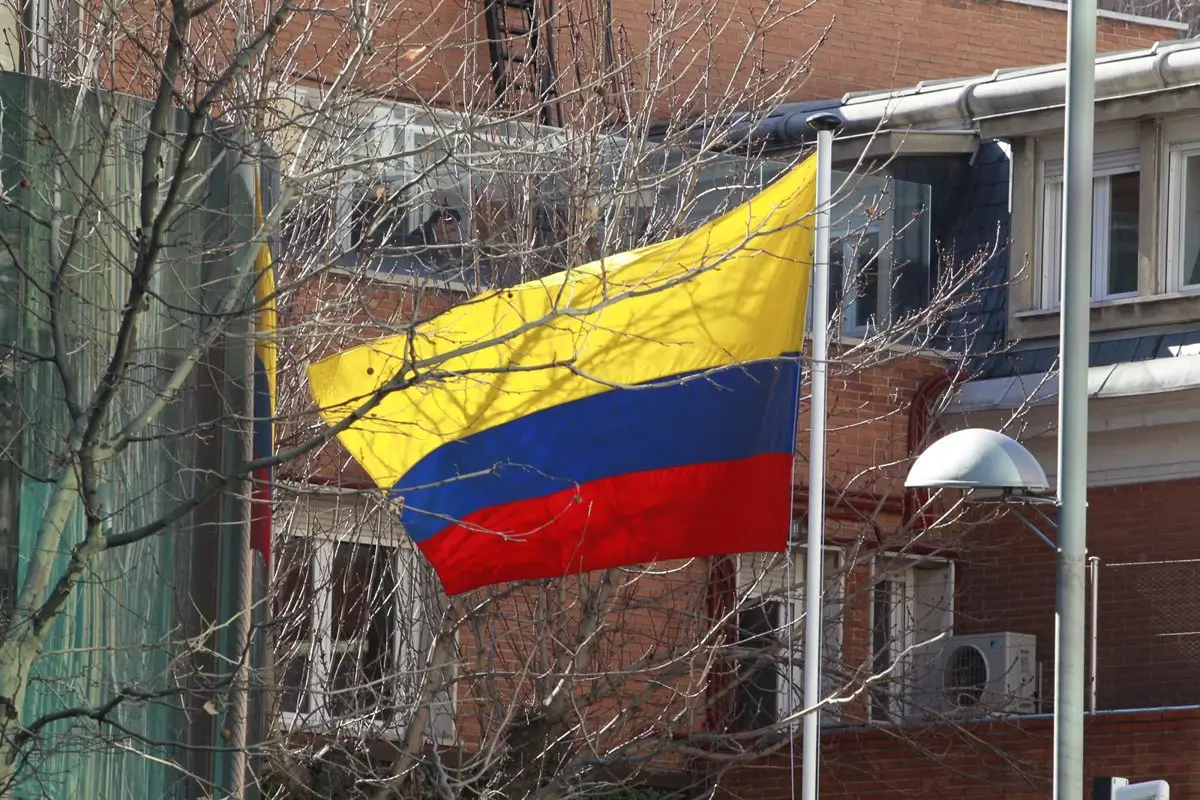 Archivo - Imagen de archivo de una bandera de Colombia - EUROPA PRESS - Archivo