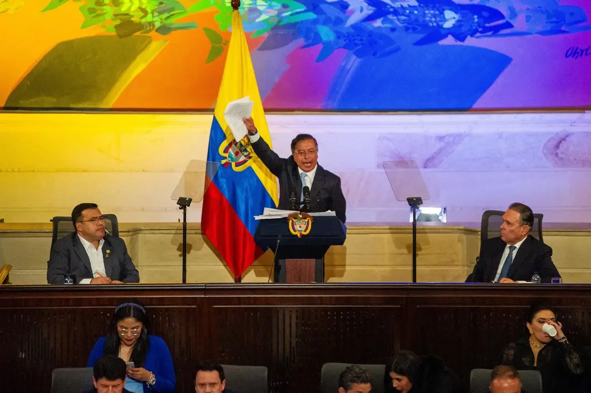 Archivo - El presidente de Colombia, Gustavo Petro - Europa Press/Contacto/Sebastian Barros - Archivo