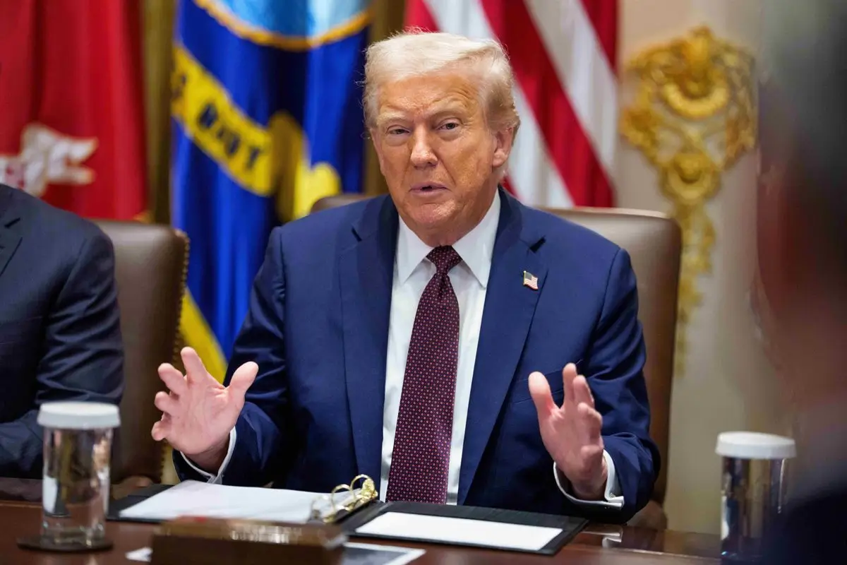 El presidente de Estados Unidos, Donald Trump - Europa Press/Contacto/Aaron Schwartz - Pool via CN