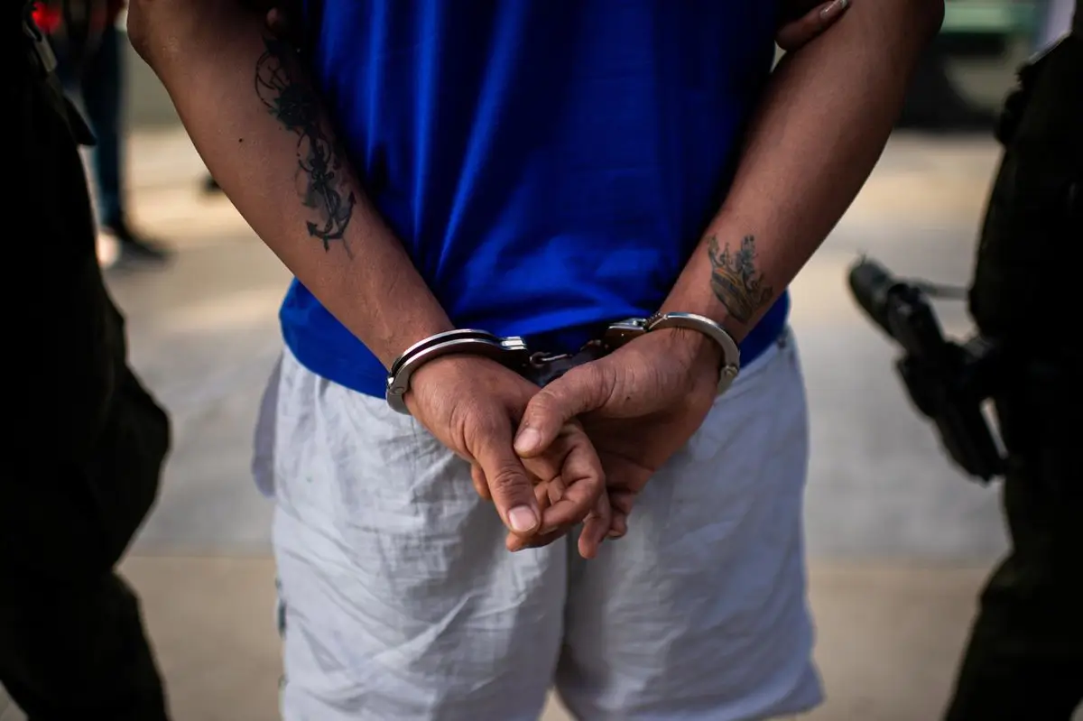Archivo - Detención en Bogotá, Colombia, de un presunto miembro del 'Tren de Aragua' - Europa Press/Contacto/Sebastian Barros - Archivo
